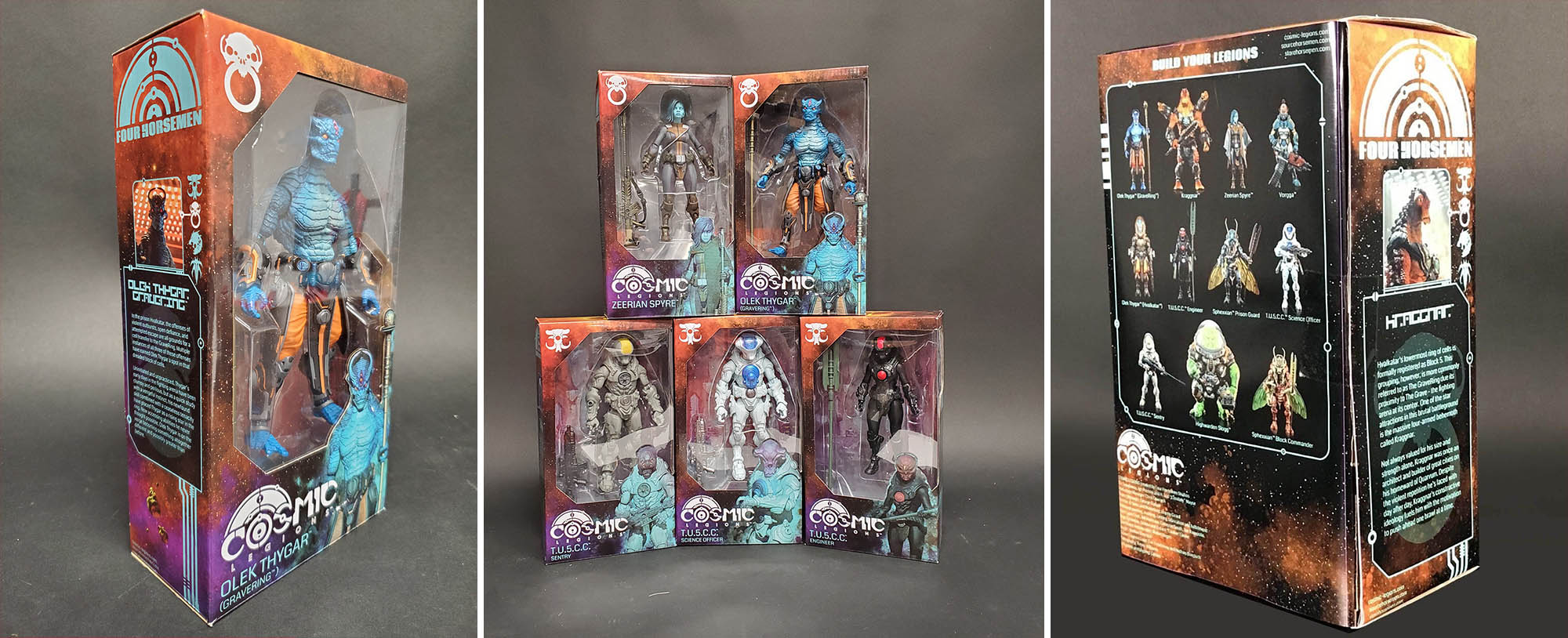 Cosmic Legions packaging