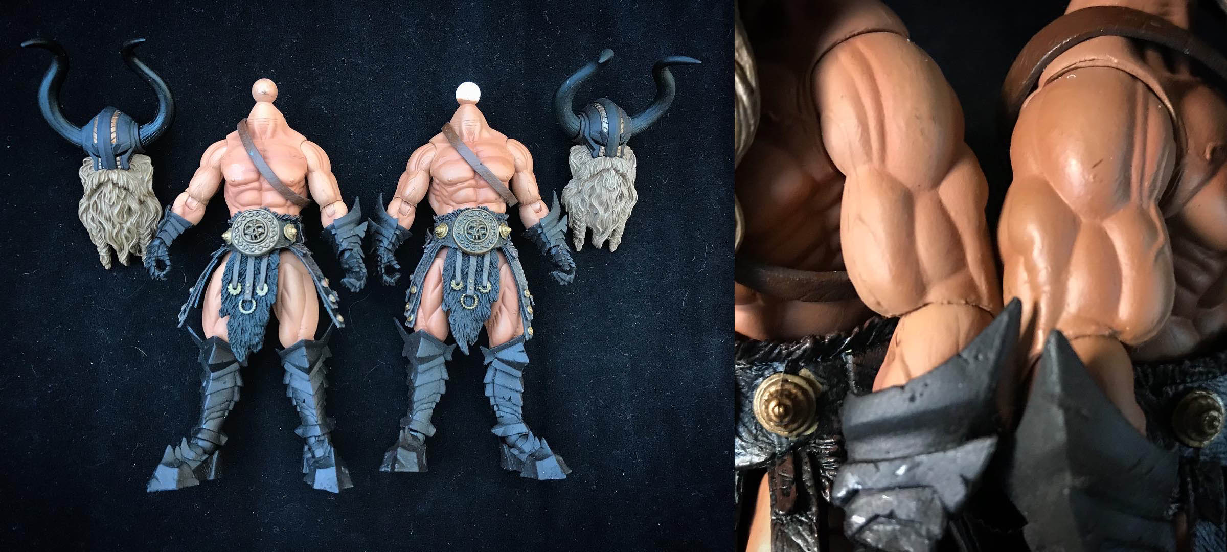 Mythic Legions Barbarian Builder prototype
