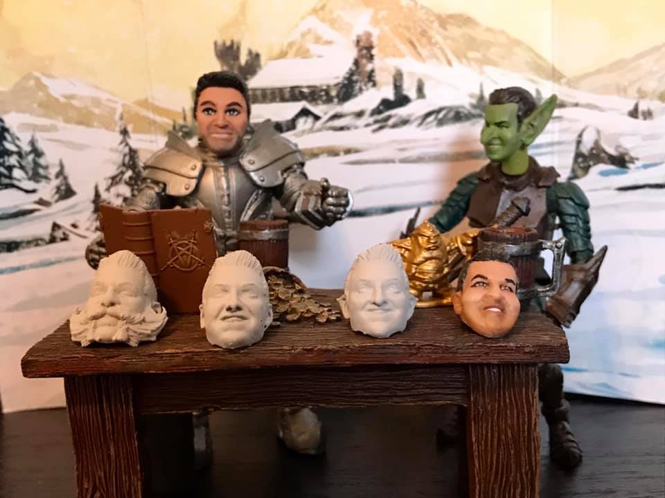 Mythic Legions collection of Eddie Salvatore III
