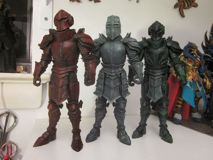 Mythic Legions Fanex voting - Blood Knight and Jade Knight