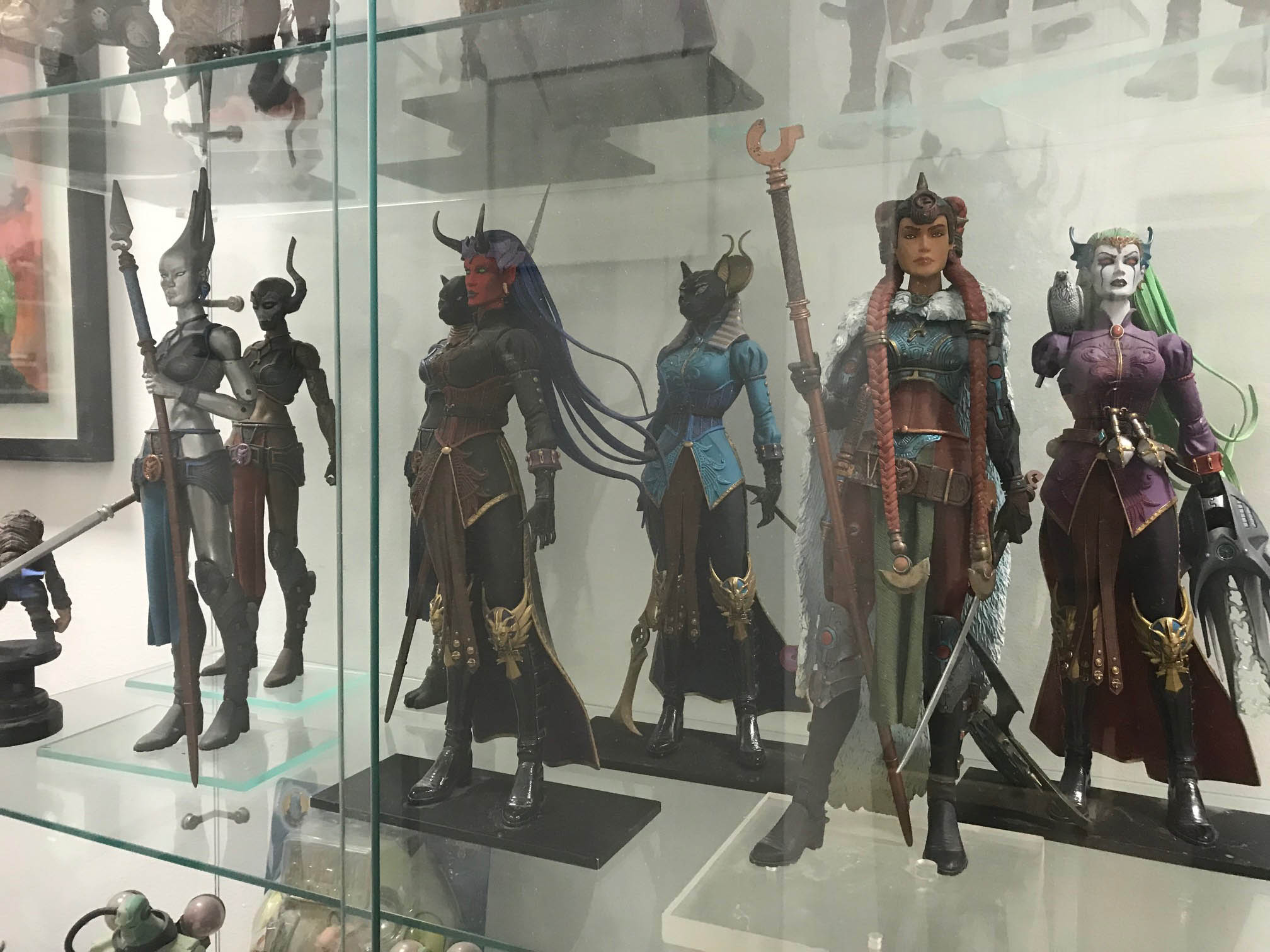 Unreleased Gothitropolis figures