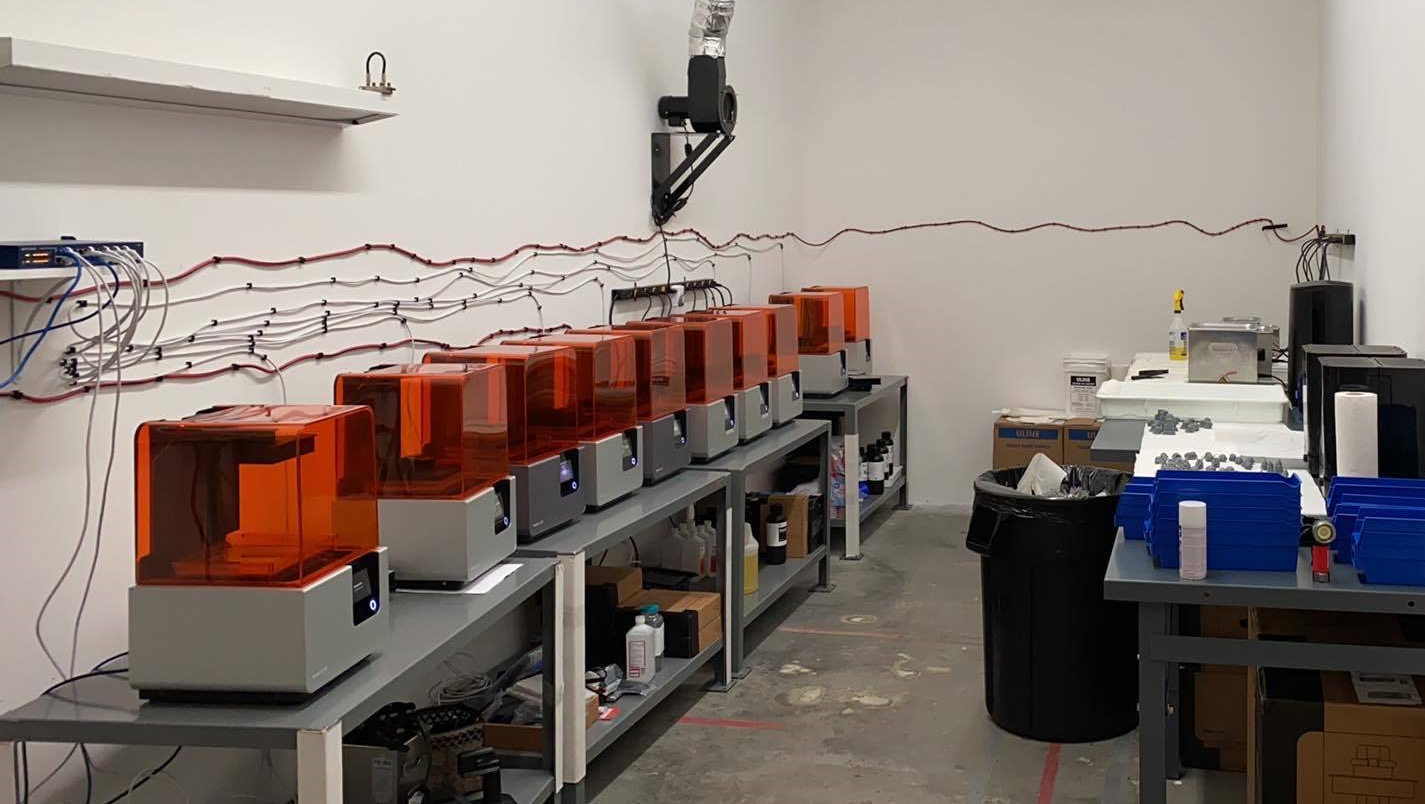 3D printer set up from William Robert Post / MyActionFigureCustoms