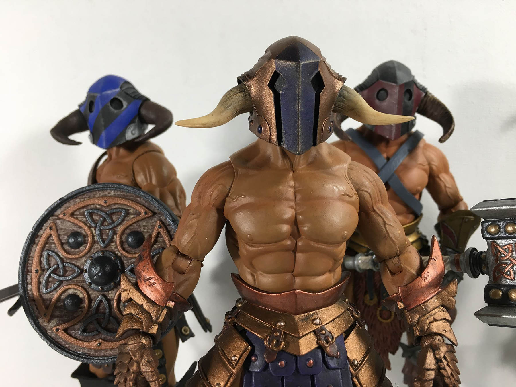 Mythic Legions customs from William Robert Post / MyActionFigureCustoms