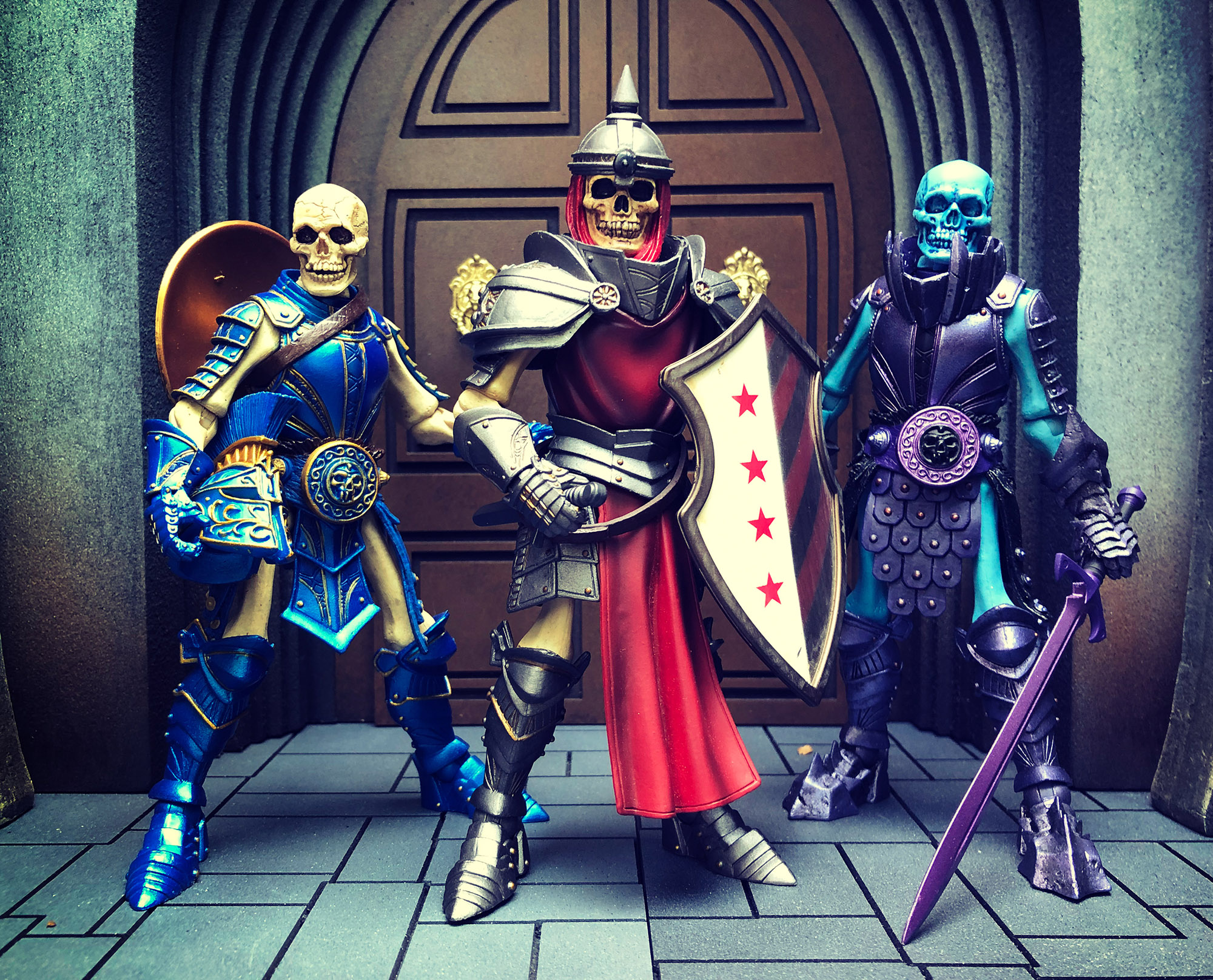 Mythic Legions figure skeletons