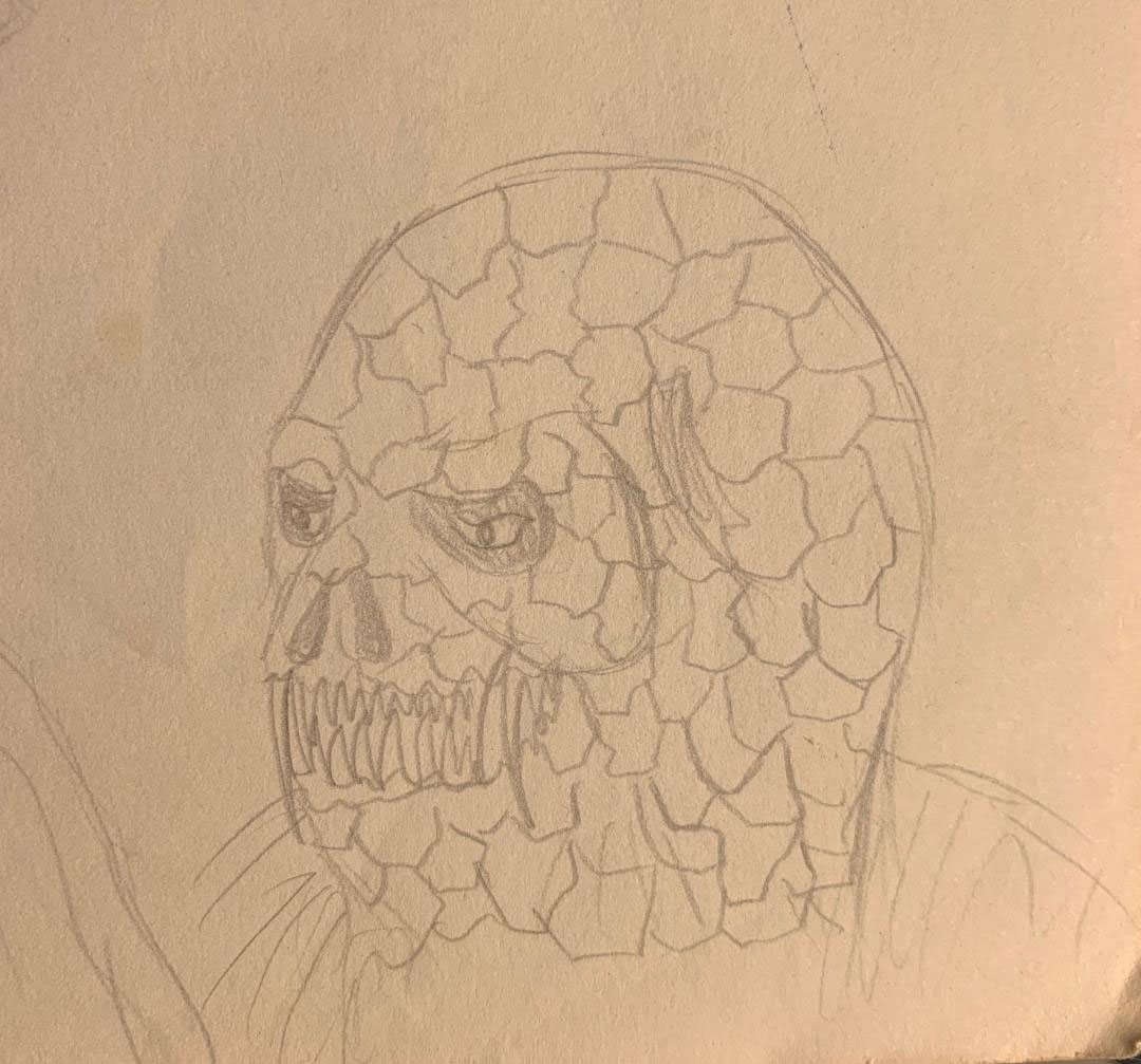 Thygar early sketch
