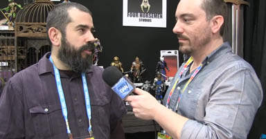 Four Horsemen Design Mythic Legions Product Walkthrough at Toy Fair 2015