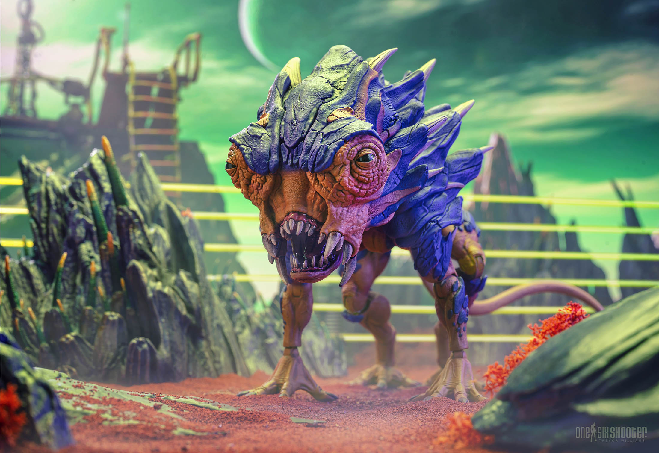 Lowland Scapeback Cosmic Legions action figure