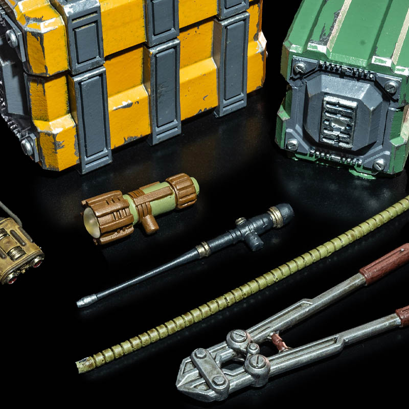 Wasteland Survival Set Cosmic Legions figure