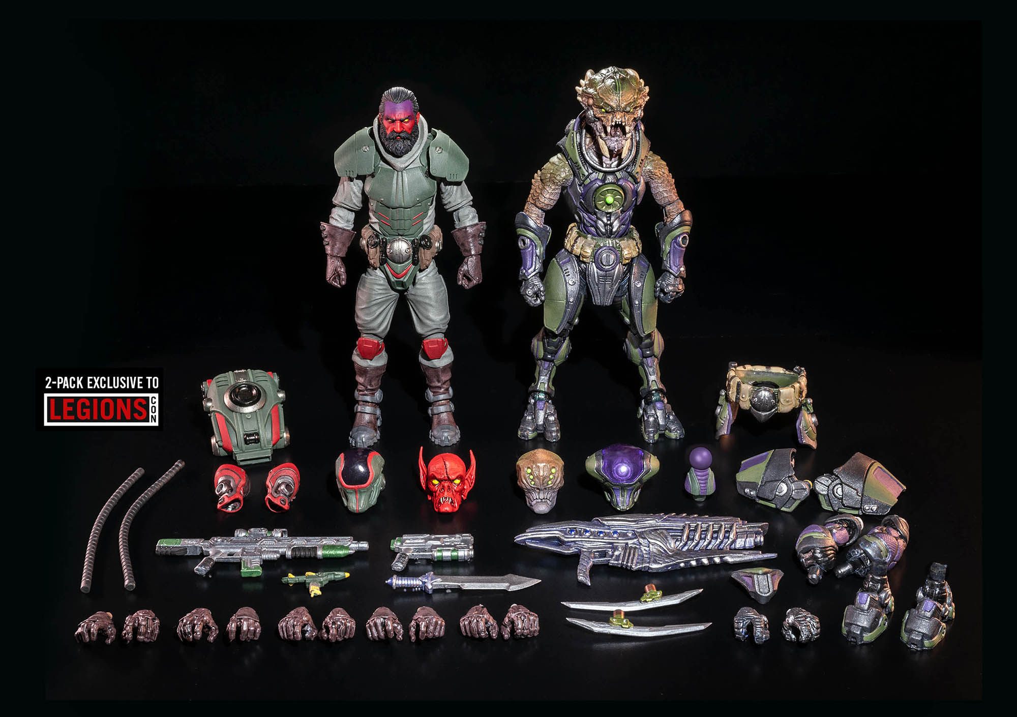 LegionsCon 2024 Day 2 figure set