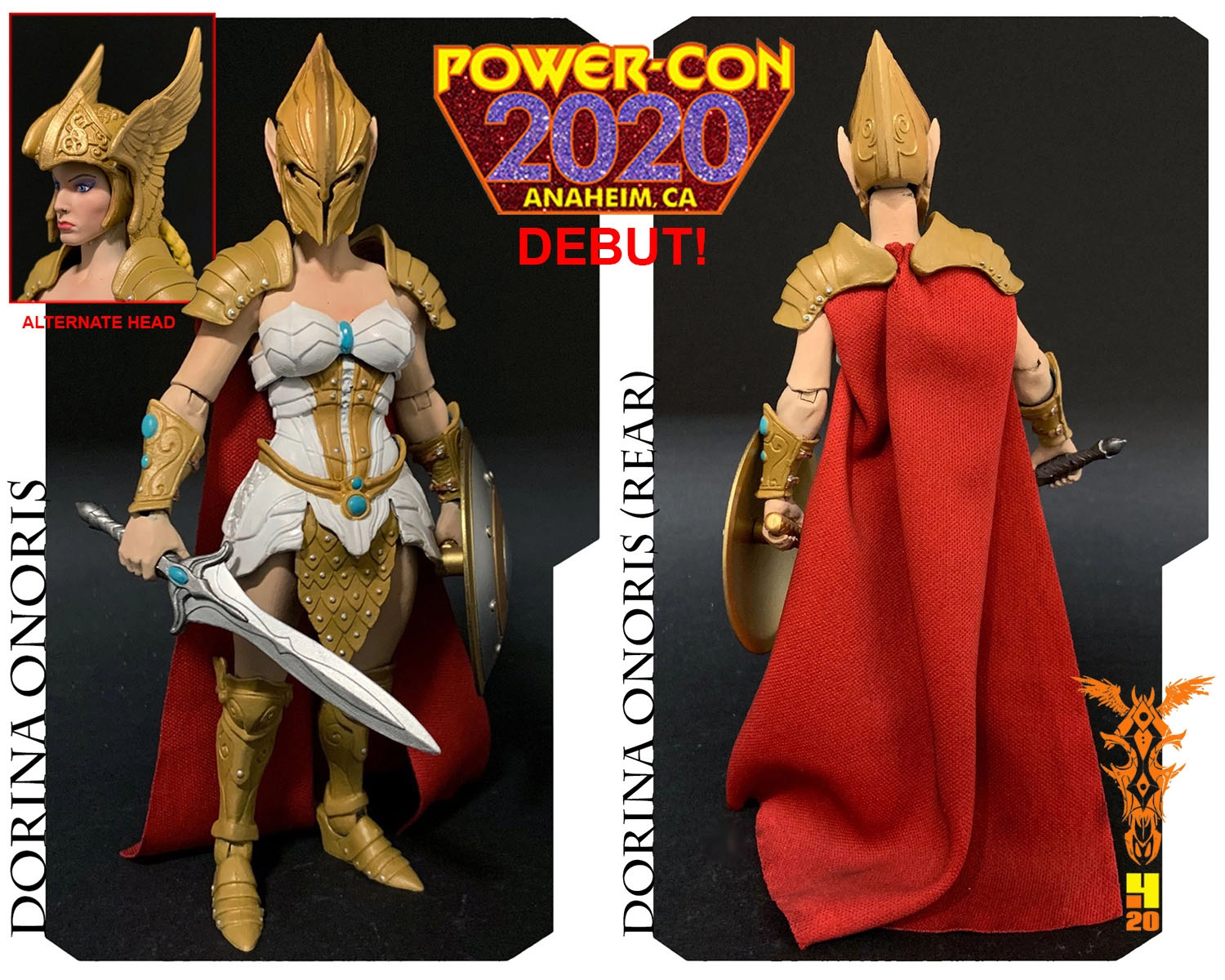 Mythic Legions Power-Con 2020 debut figures