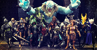 FAQs - “How Do Different Mythic Legions Figures Scale with Each Other?”