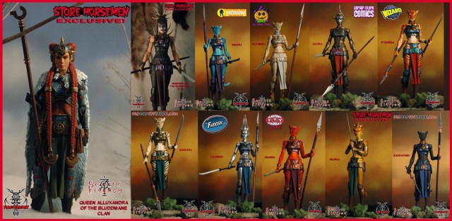 Seventh Kingdom Queen Alluxandra from Four Horsemen Studios