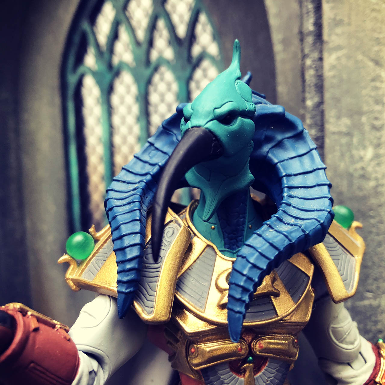 A look at the figures of Anubos, Horos, and Thothos from