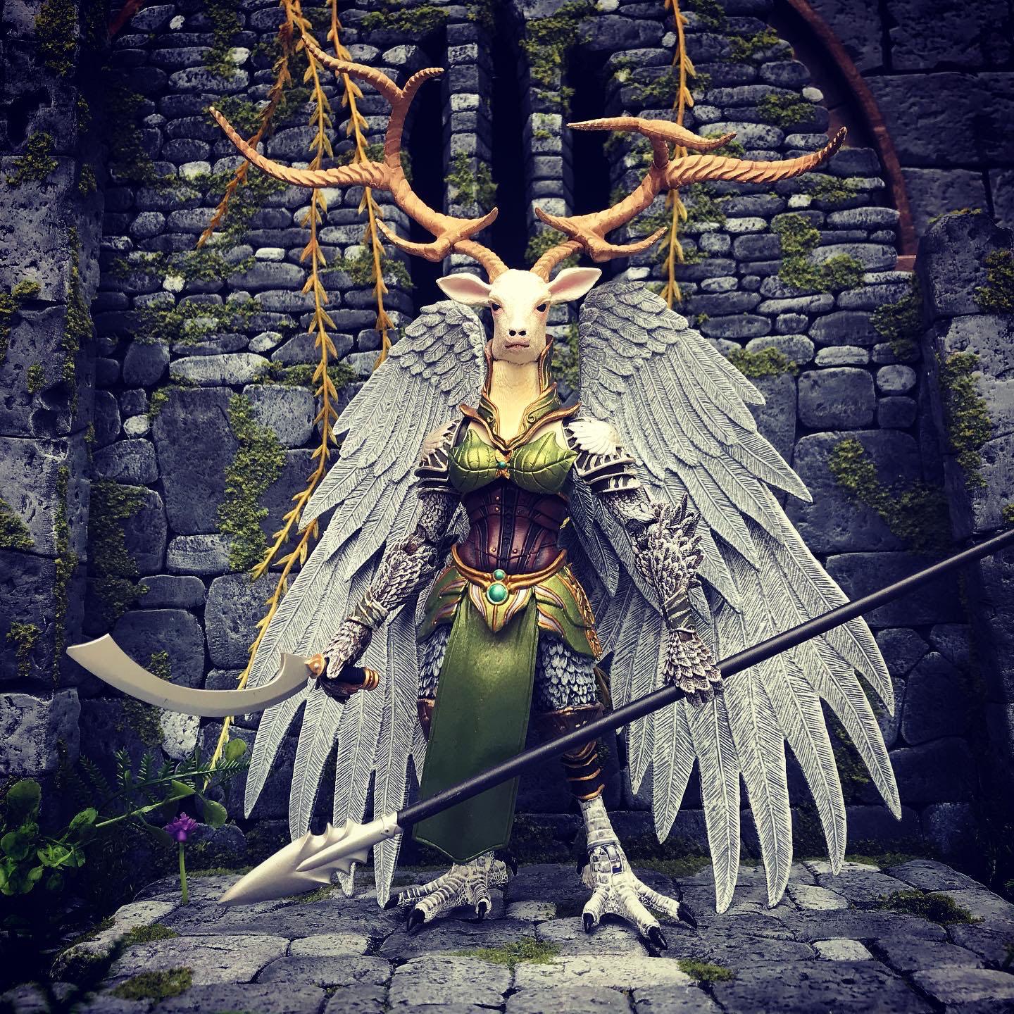 Mythic Legions combined with Four Horsemen bird figures