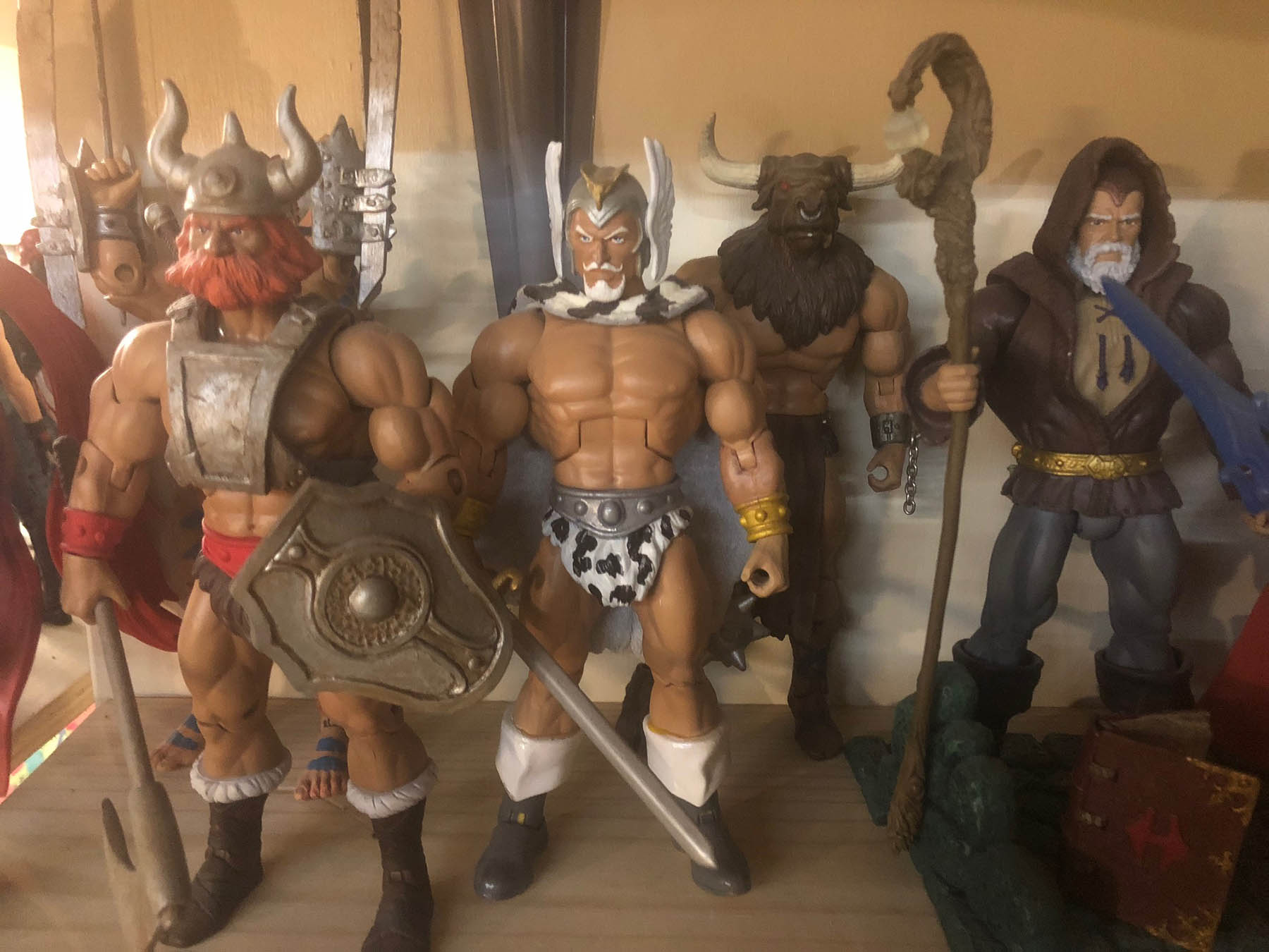 MOTU custom figures from Mat O'Toole