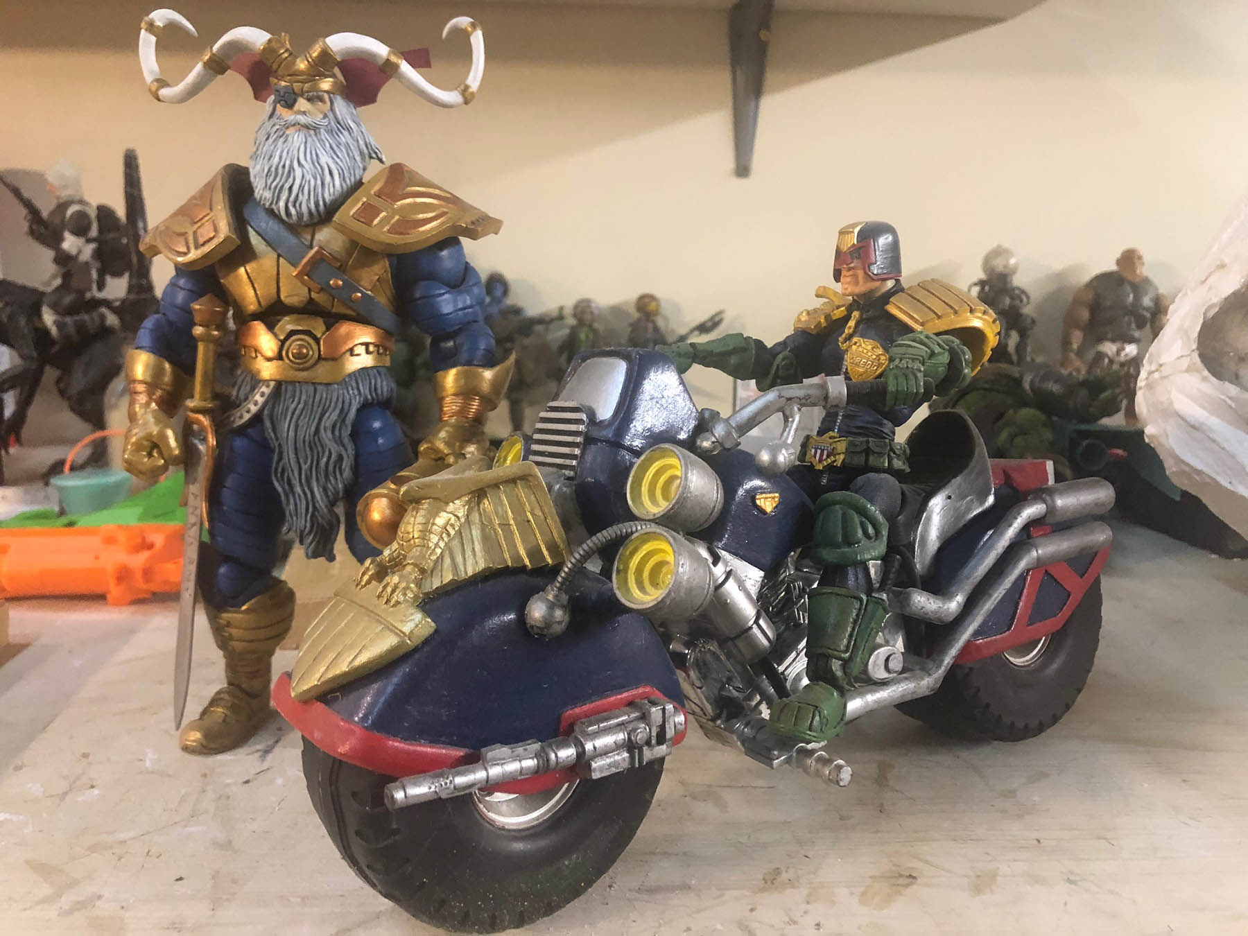 Custom figures from Mat O'Toole