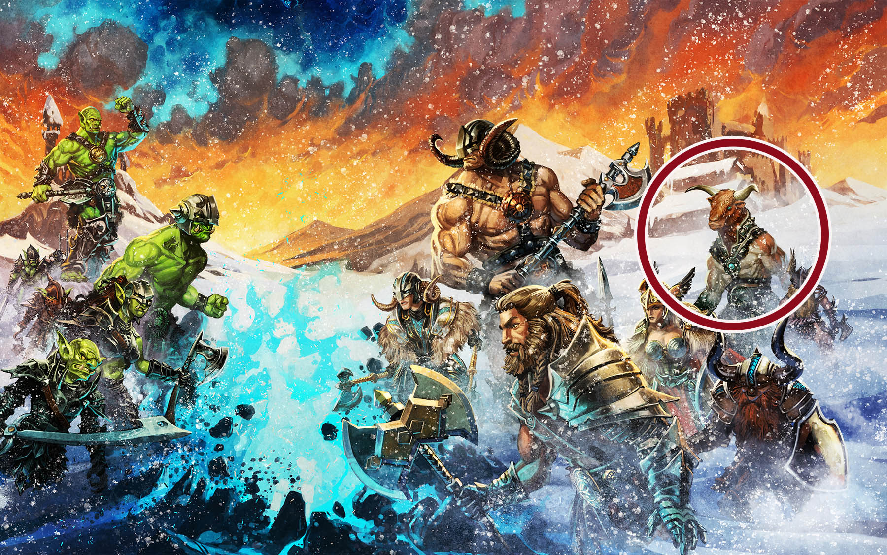 Minotaurs from Four Horsemen Studios