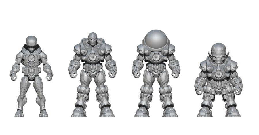 Cosmic Legions OxKrewe Armor