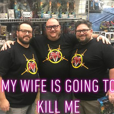 The My Wife is Going to Kill Me Podcast hosts