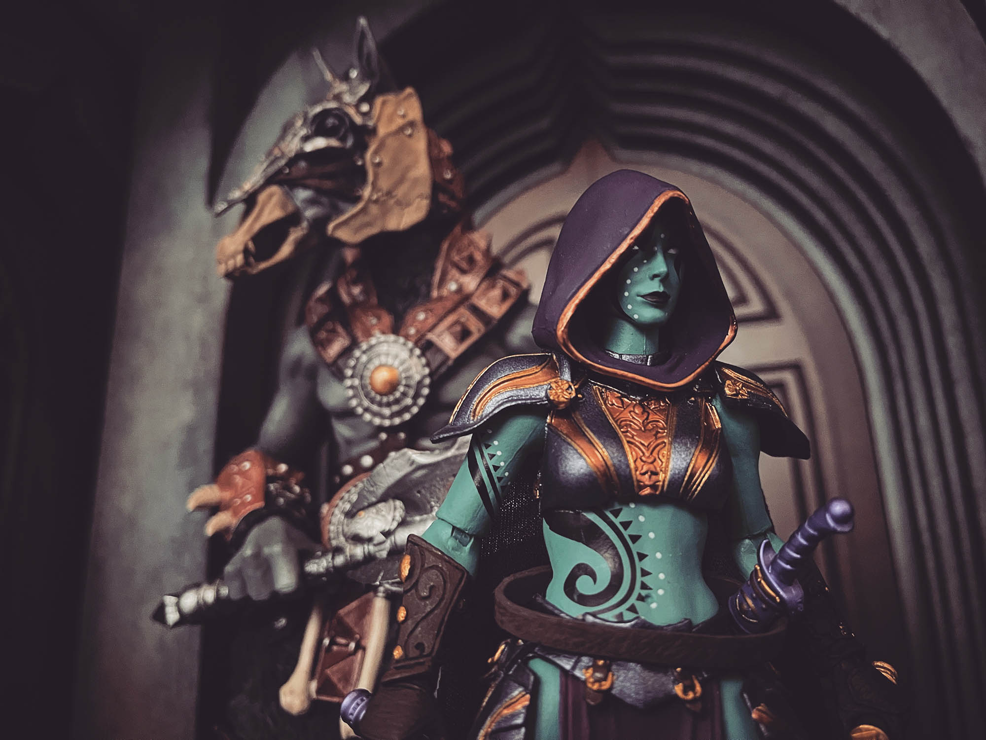 Mythic Legions Azza and Equaddron