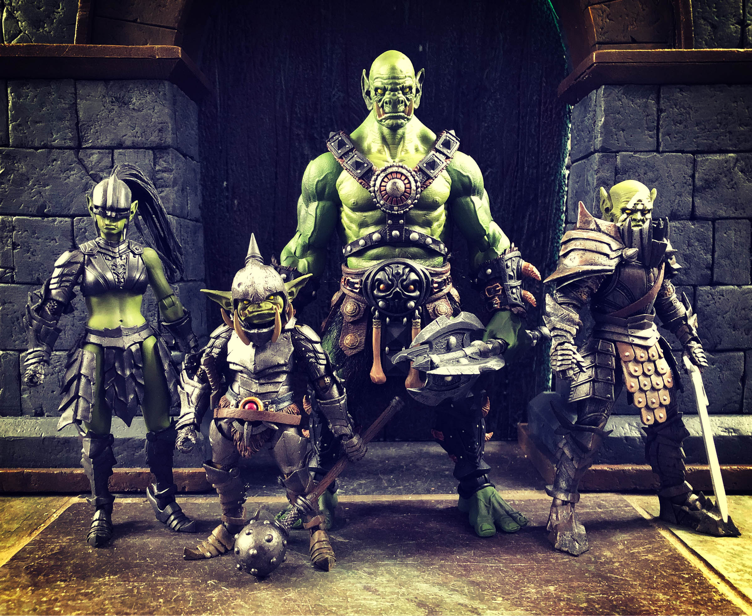 Mythic Legions figure scales
