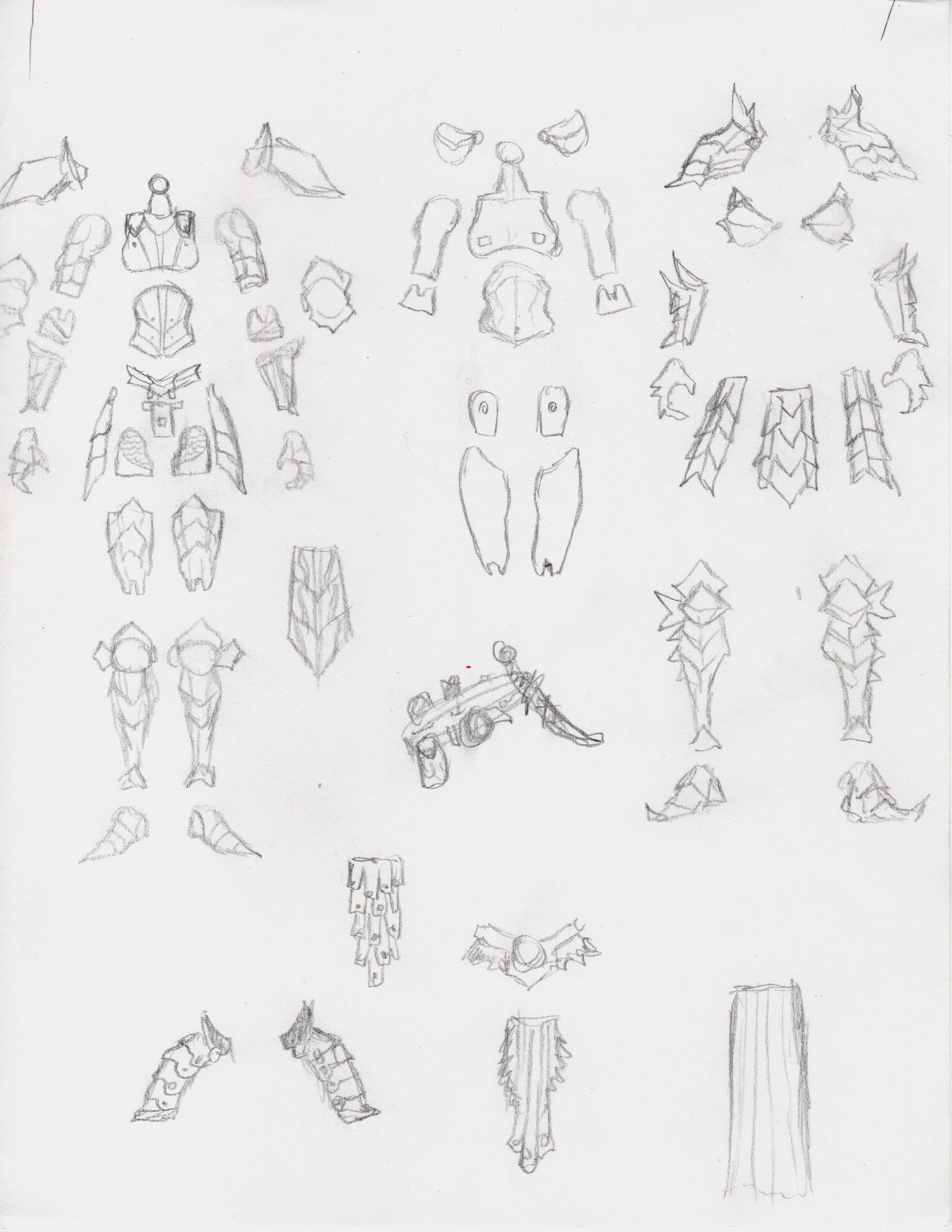 Mythic Legions sketches