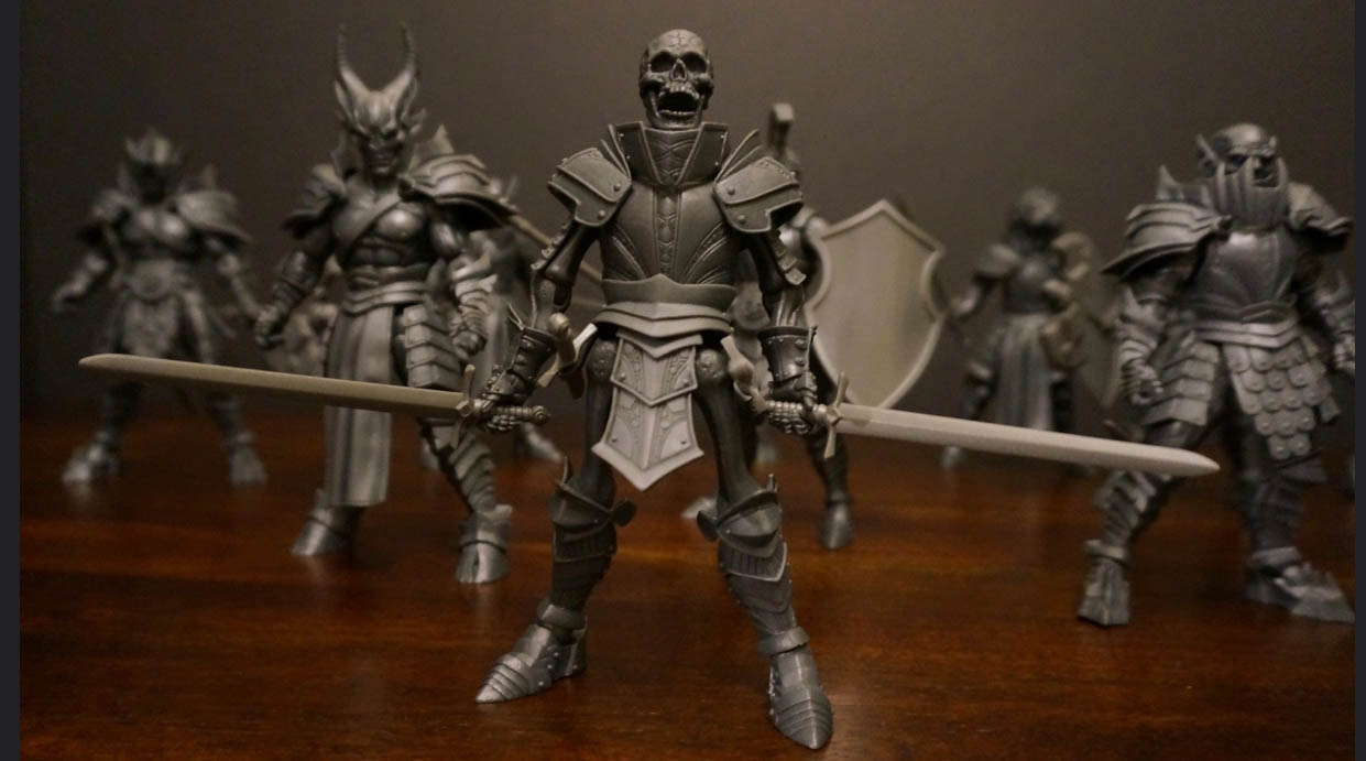 Mythic Legions test shot collection of Toshi Hingst