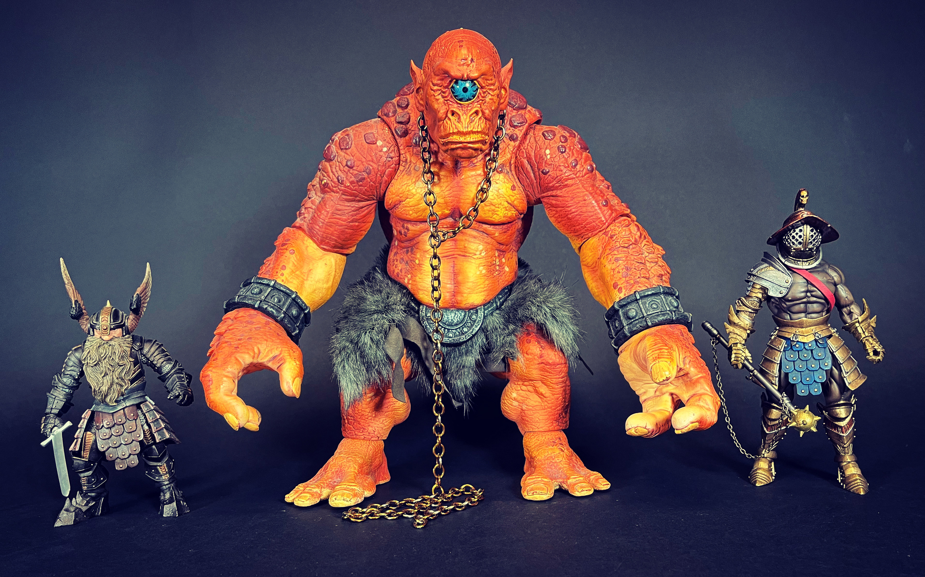 Mythic Legions Trolls scale comparison