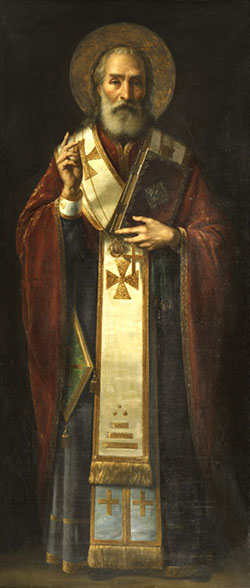 Saint Nicholas of Myra by Jaroslav Čermák (1831 - 1878)