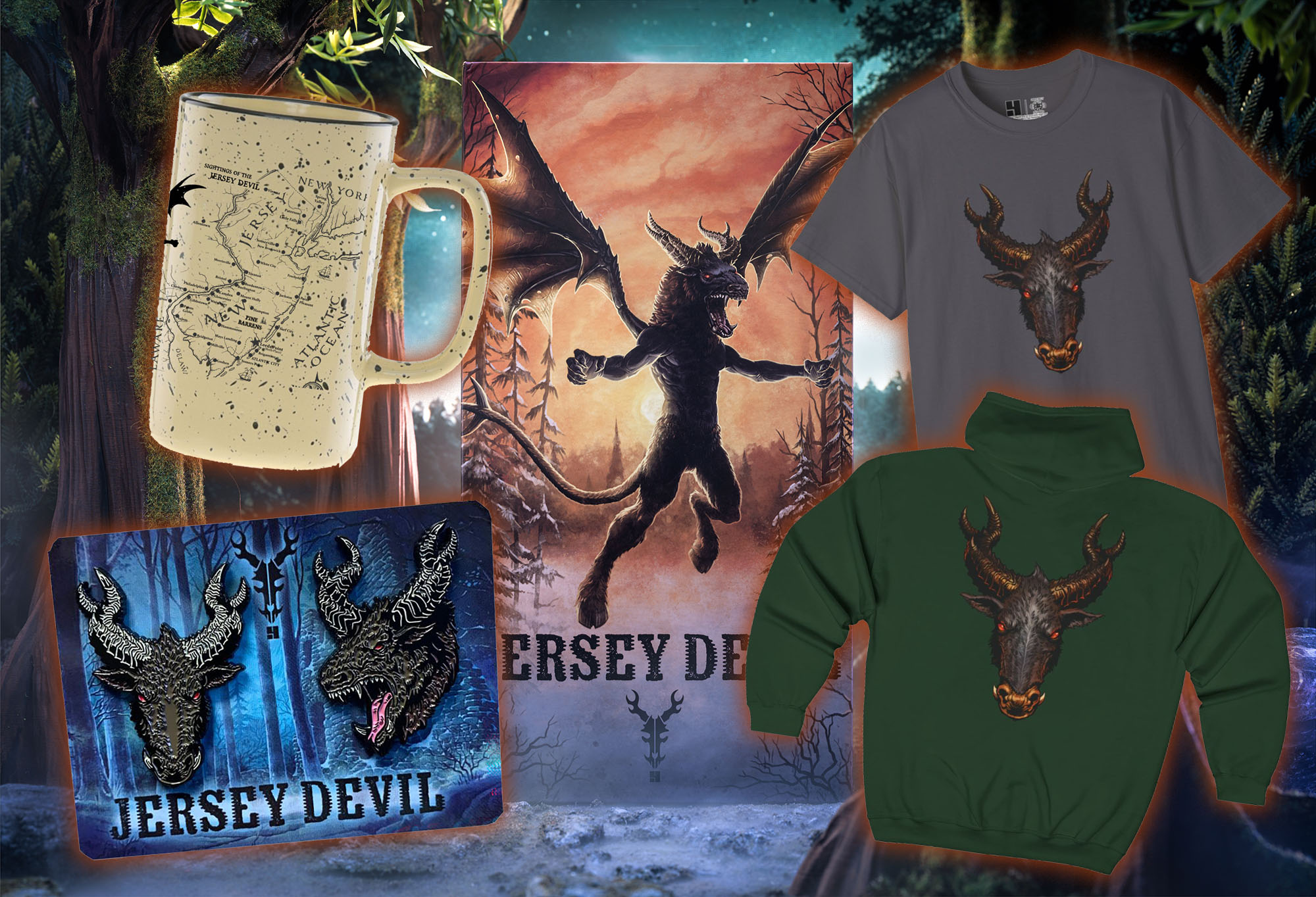 Figura Obscura - The Jersey Devil