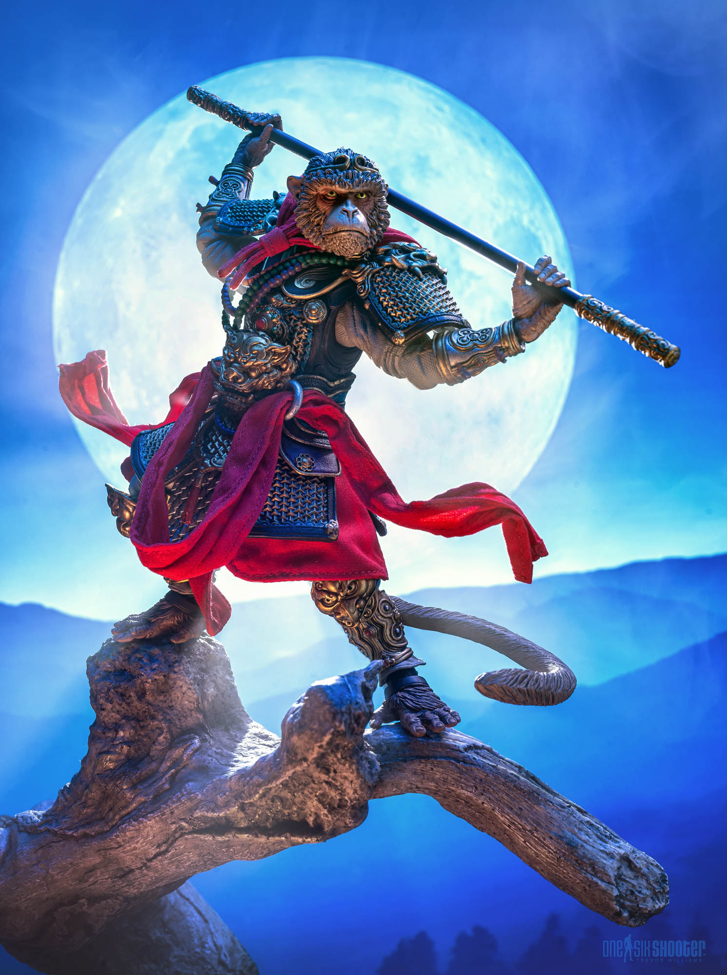 NEW PRODUCT: Haoyu Toys 1/6 Myth Series-Monkey King Havoc in Heaven Edition/Blackened Edition/Return Edition #HH22035/36/37 Mk-moon