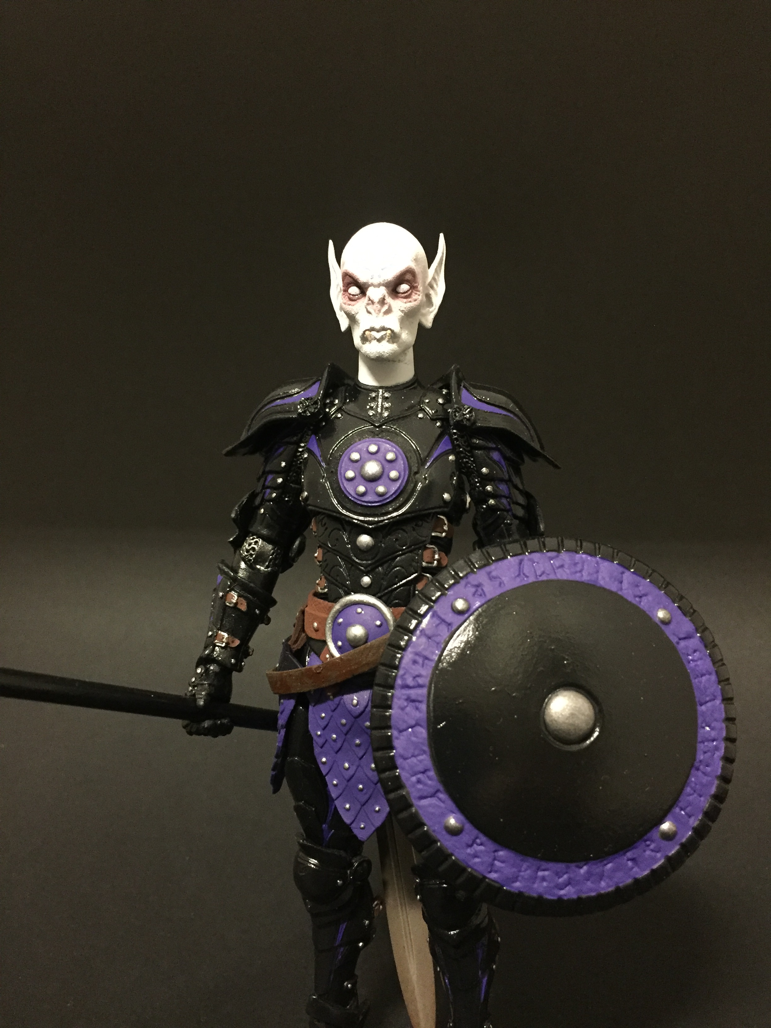 Custom Head Vampire Knight Compatible with Mythic Legions 1.0  by Four Horsemen 
