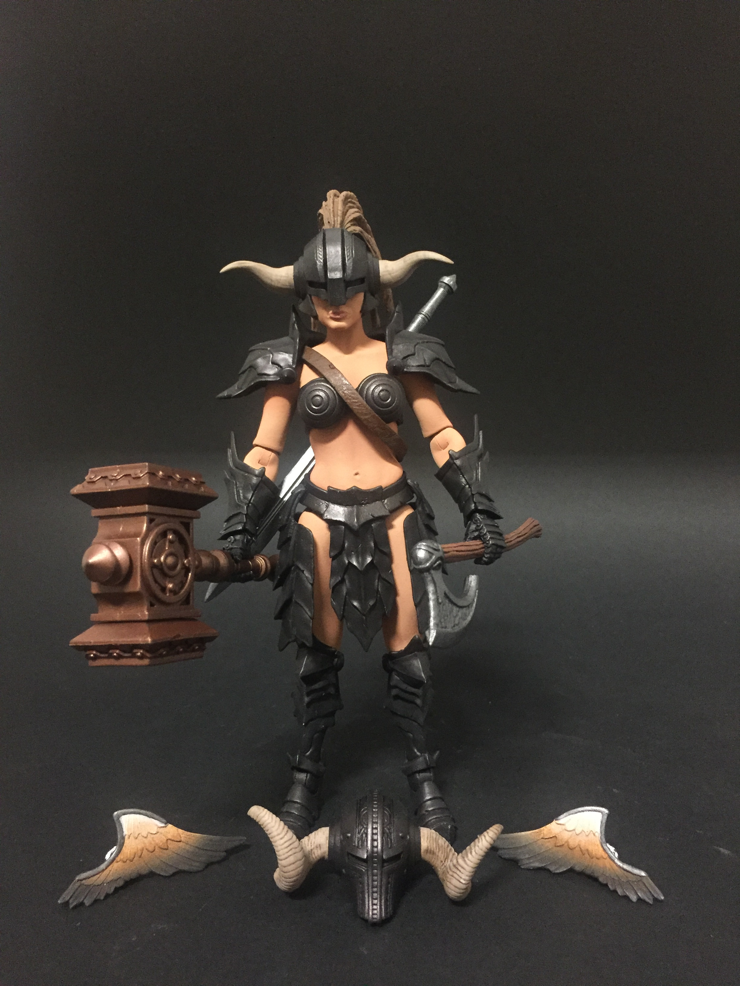 【2024福袋】 Barbarian Warrior Four from figure action Legions Mythic - SF・ファンタジー・ホラー