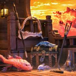 Mythic Legions Ports of Mythoss Accessory Set figure