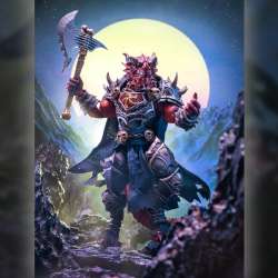 Mythic Legions Arkhan the Cruel figure