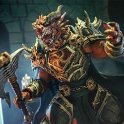 Mythic Legions Arkhan the Cruel figure