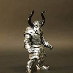 Mythic Legions Silver Dwarf figure