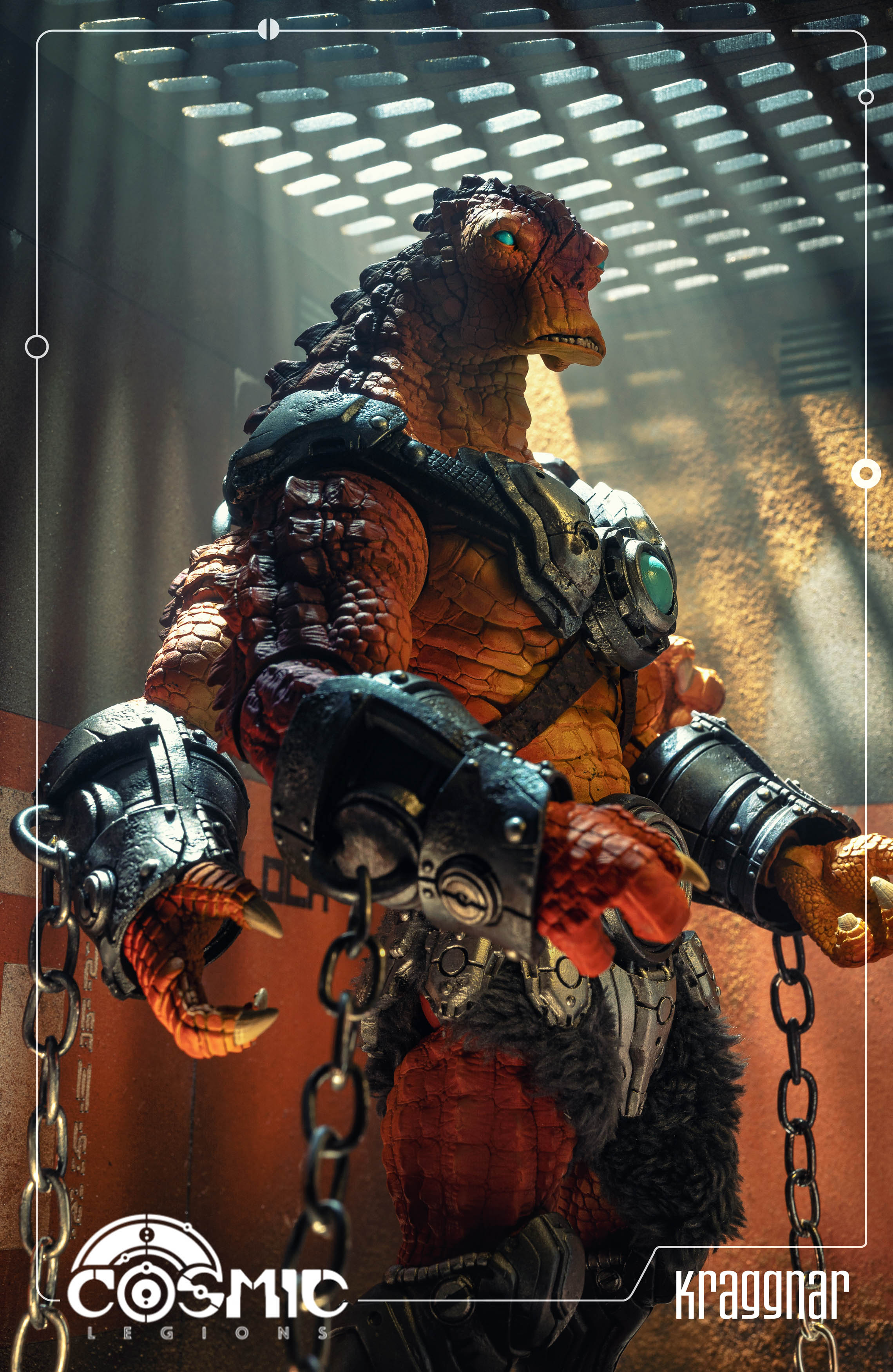 Kraggnar   Cosmic Legions action figure from Four Horsemen Studios