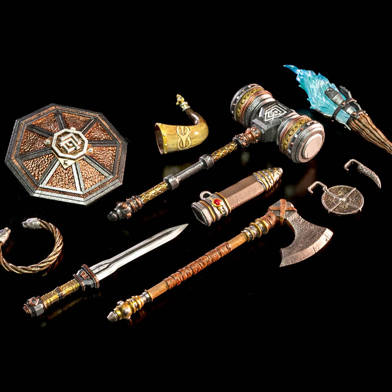 Dwarf Weapons 2 Mythic Legions figure