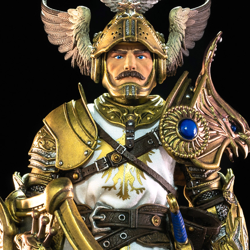 Sir Gideon Heavensbrand 2 Mythic Legions figure