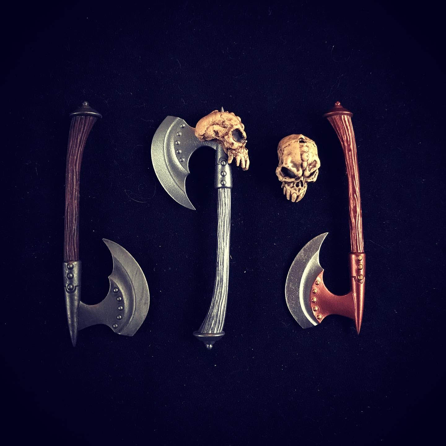Skull-topped Axe Mythic Legions weapon