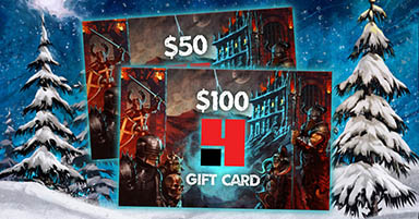 Four Horsemen Studios Gift Cards Now Available