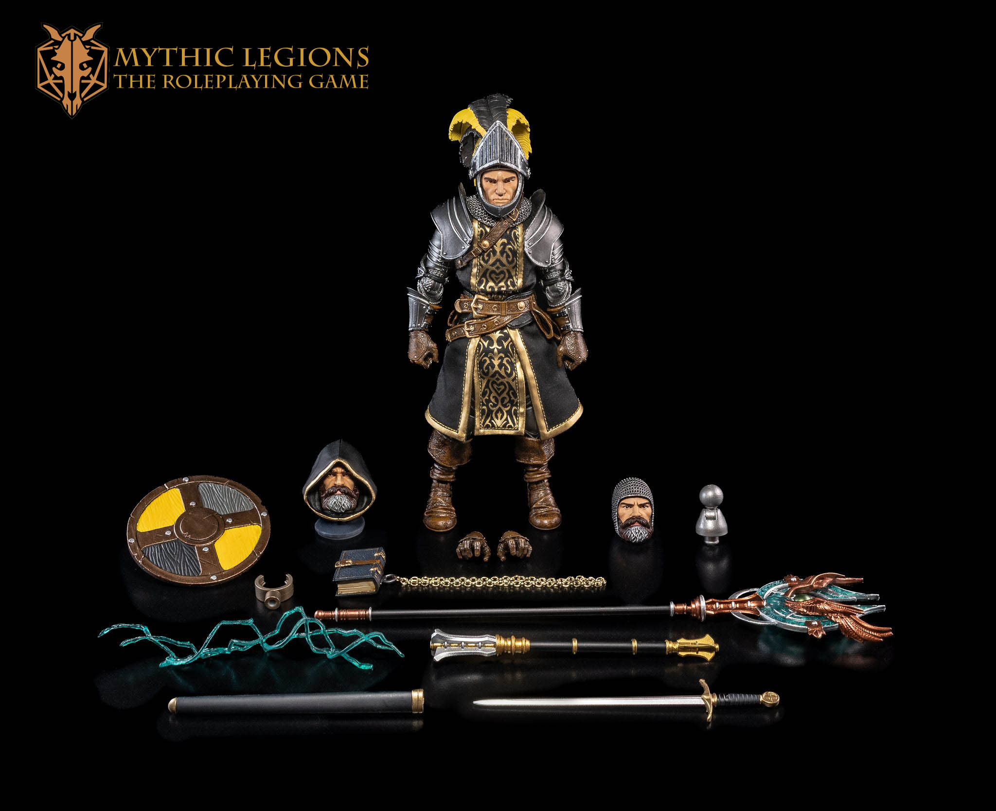 Mythic Legions The Roleplaying Game - Heroic Paladin/Knight limited figure