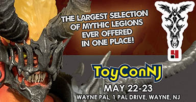 Four Horsemen Studios Invades ToyConNJ with our LARGEST Selection of Items Ever!