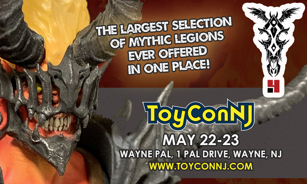 Mythic Legions at ToyConNJ 2021